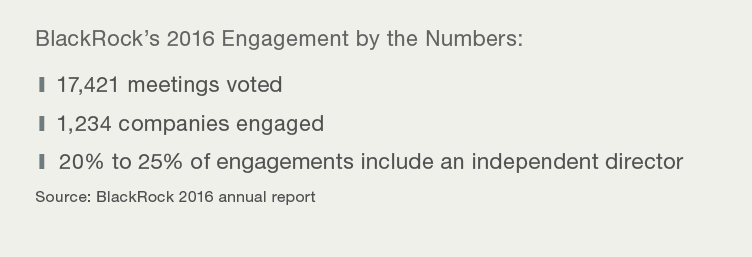 Blackrock Proxy voting by the numbers