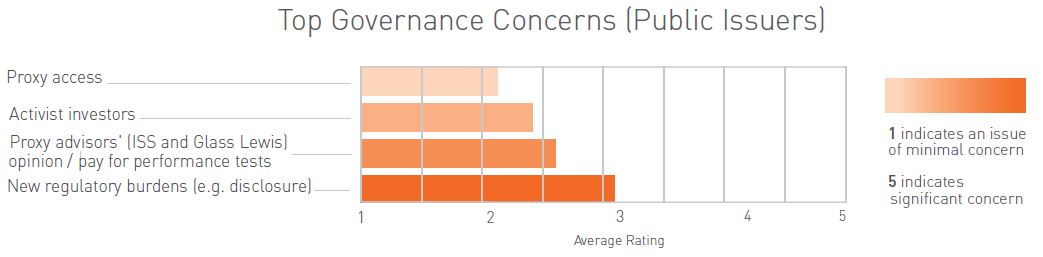 Top governance concerns
